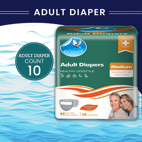 Glider Premium Adult Diaper ( Medium )