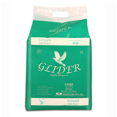 Glider  Premium Adult Diaper (Large)