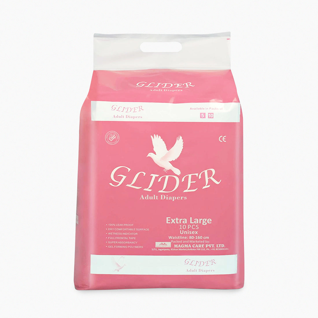 Glider Adult Diaper (Extra Large)