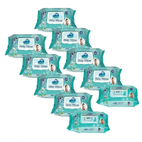 GLIDER Baby Wet Wipes with Lid/Flip-top(100 Wipes)