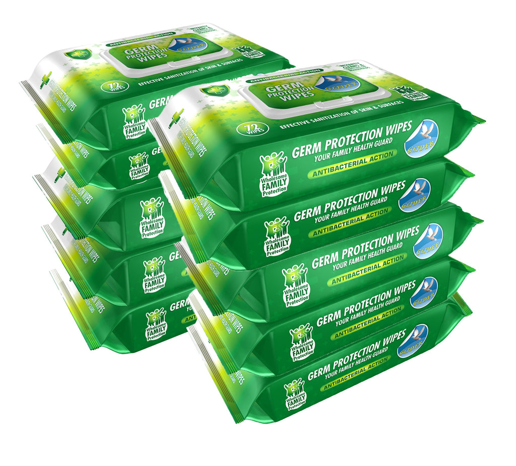 Glider Multipurpose Skin and Surface Wipes with Flip-top
