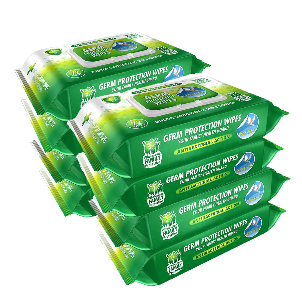 Glider Multipurpose Skin and Surface Wipes with Flip-top