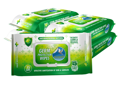 Glider Multipurpose Skin and Surface Wipes with Flip-top